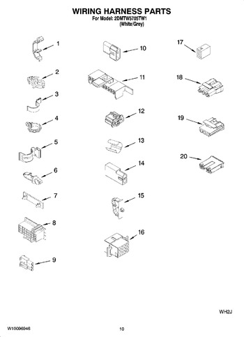 Diagram for 2DMTW5705TW1