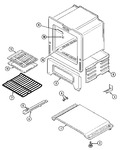 Diagram for 04 - Oven/base (3110ppx,3110ppx-k)