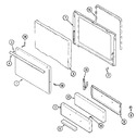 Diagram for 03 - Door/drawer (31203kax)