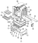 Diagram for 05 - Oven/base