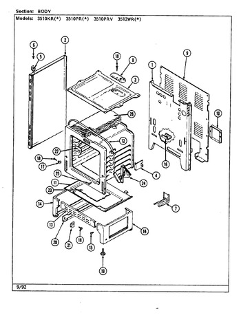 Diagram for 3510PRW