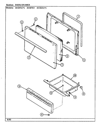 Diagram for 3510PRW