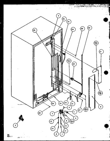 Diagram for 36768L (BOM: P1135803W L)