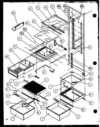 Diagram for 36061 (BOM: P1122001W W)