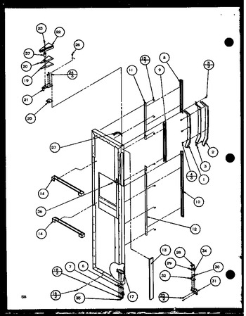 Diagram for 36261 (BOM: P1108602W)