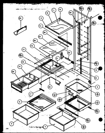 Diagram for 36278 (BOM: P1121804W L)