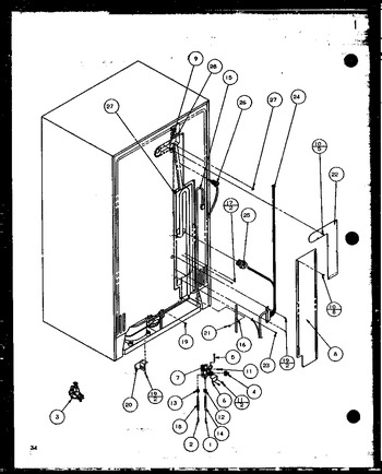 Diagram for 36791 (BOM: P1152601W W)