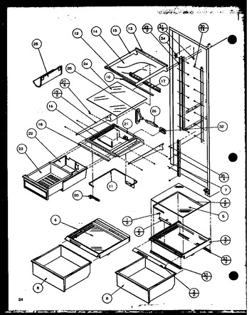 Diagram for 36521 (BOM: P1121601W W)