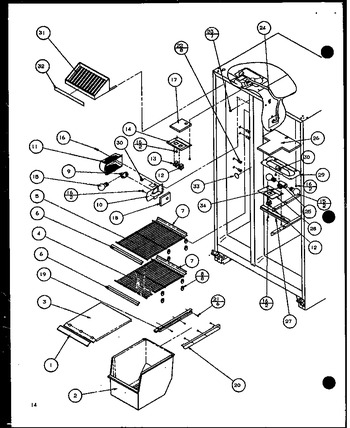 Diagram for 36561 (BOM: P1108502W)