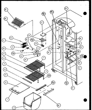 Diagram for 36591 (BOM: P1108403W)