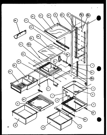 Diagram for 36581 (BOM: P1115601W)