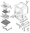 Diagram for 05 - Oven/base