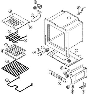 Diagram for CRE9600CCM