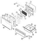 Diagram for 03 - Door/drawer