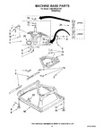 Diagram for 05 - Machine Base Parts