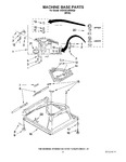 Diagram for 05 - Machine Base Parts