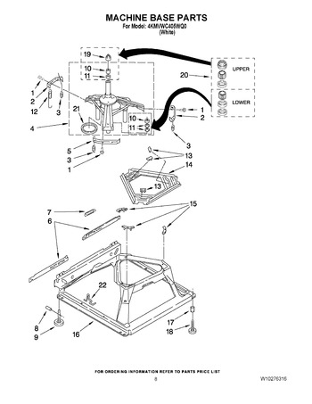 Diagram for 4KMVWC405WQ0