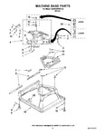 Diagram for 05 - Machine Base Parts