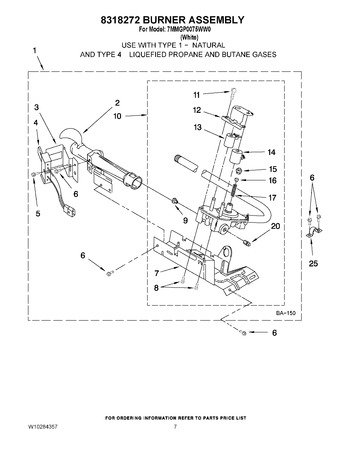 Diagram for 7MMGP0075WW0