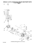 Diagram for 04 - Brake, Clutch, Gearcase, Motor And Pump Parts