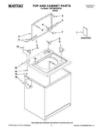 Diagram for 7MMTM0300WQ0