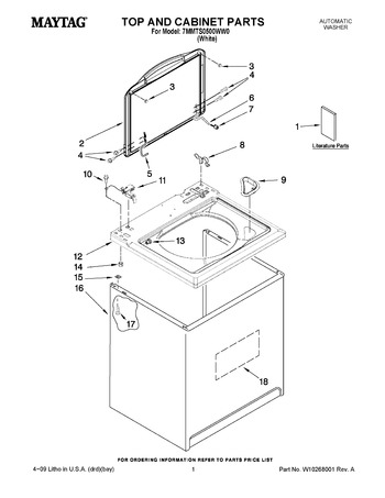 Diagram for 7MMTS0500WW0