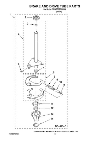 Diagram for 7MMTS0520WW0