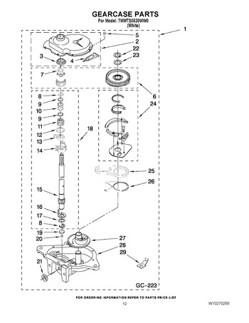 Diagram for 7MMTS0520WW0