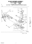 Diagram for 04 - 8318272 Burner Assembly, Optional Parts (not Included)