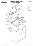 Diagram for 01 - Top And Cabinet Parts