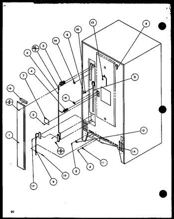 Diagram for 85868L (BOM: P1117303W L)