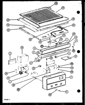 Diagram for 85878 (BOM: P1106121W)