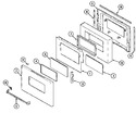 Diagram for 03 - Door (upper)