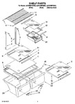 Diagram for 05 - Shelf Parts, Optional Parts (not Included)