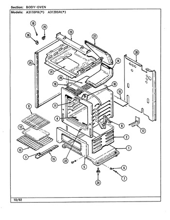 Diagram for A3120SRW