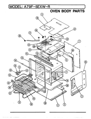 Diagram for A79F-5EXW-R