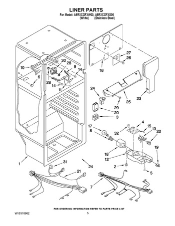 Diagram for A8RXCGFXS00