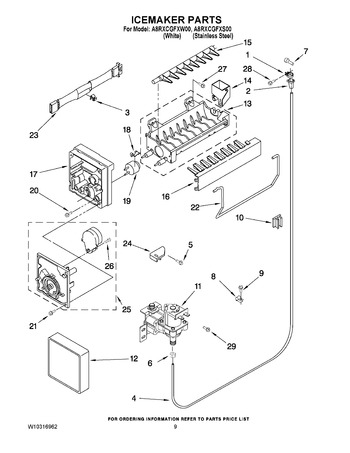 Diagram for A8RXCGFXS00