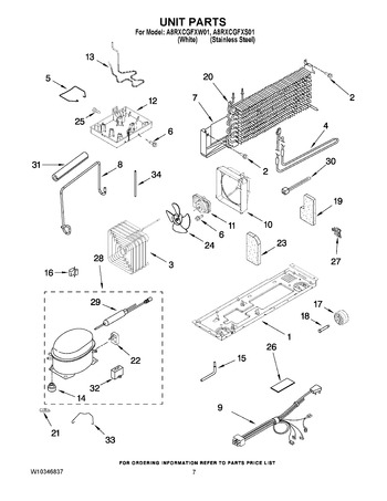 Diagram for A8RXCGFXW01