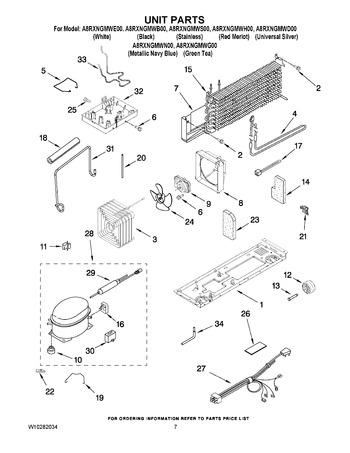 Diagram for A8RXNGMWB00