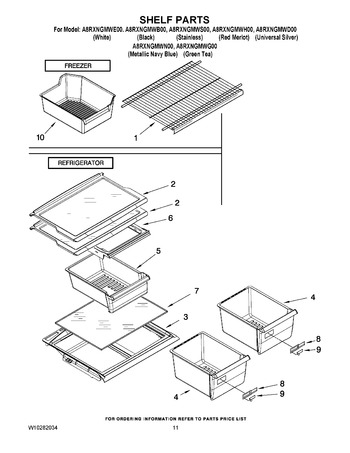 Diagram for A8RXNGMWB00