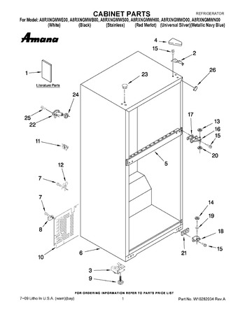 Diagram for A8RXNGMWN00