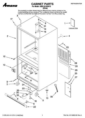 Diagram for ABB1921DEW15