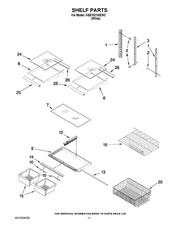 Diagram for ABB1921WEW0