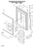 Diagram for 05 - Refrigerator Door Parts