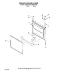 Diagram for 05 - Freezer Door Parts