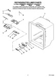 Diagram for 04 - Refrigerator Liner Parts