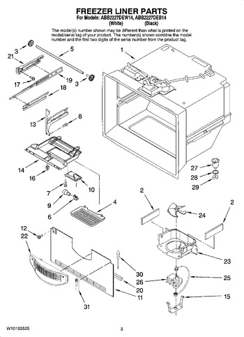 Diagram for ABB2227DEW14