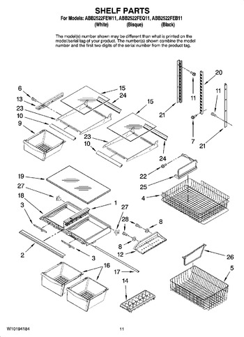 Diagram for ABB2522FEQ11