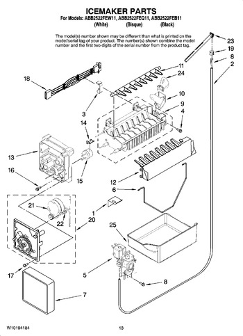 Diagram for ABB2522FEQ11